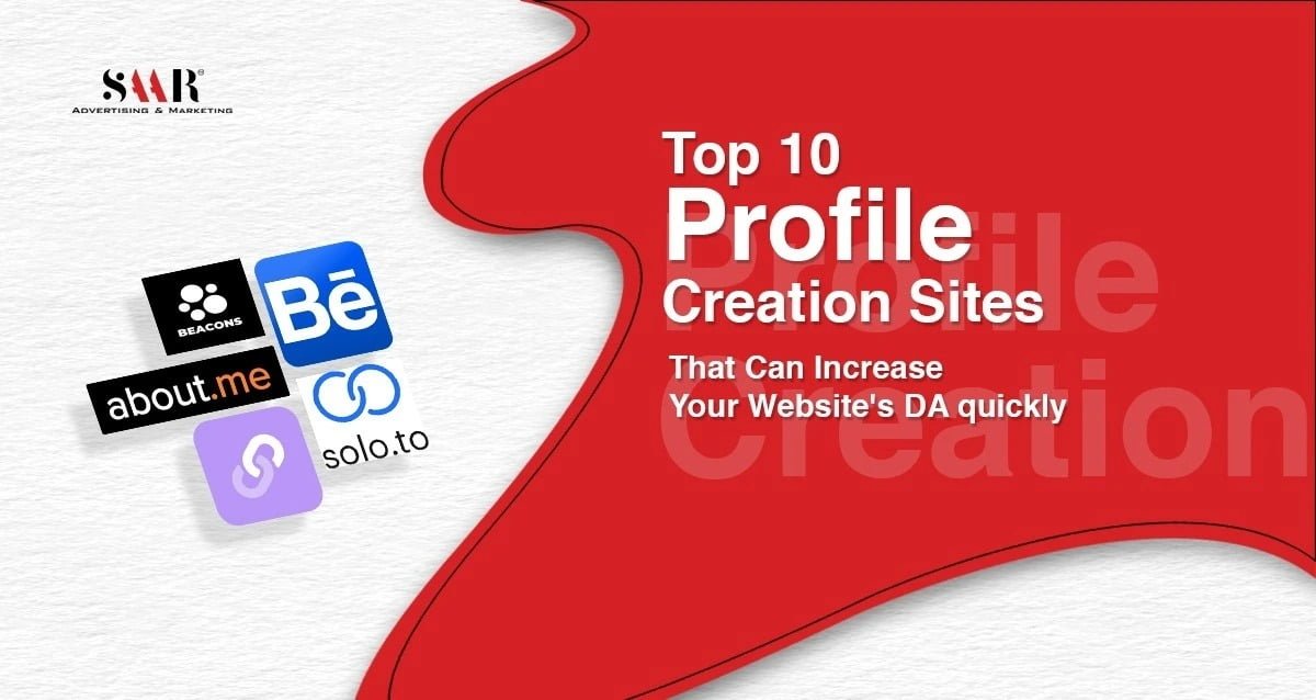 Profile creation sites