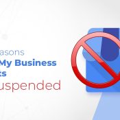 Google My Business suspension