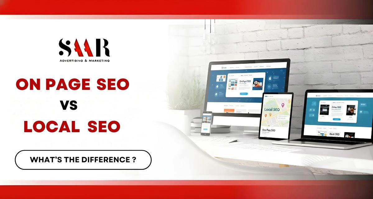 On-Page SEO vs Local SEO