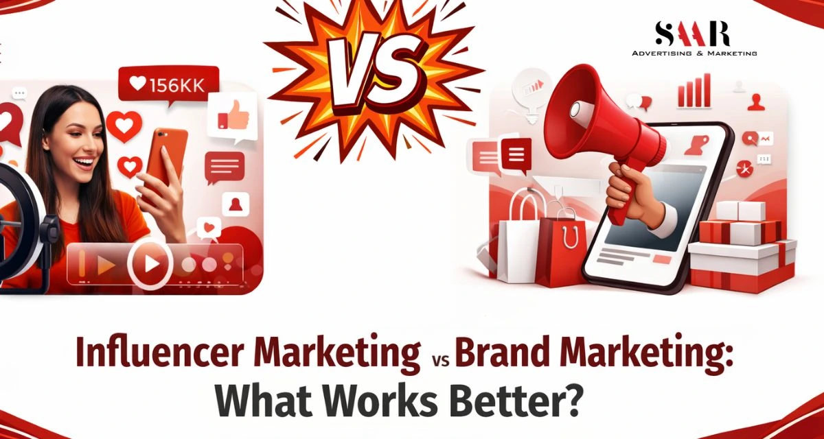 Influencer Marketing vs Brand Marketing