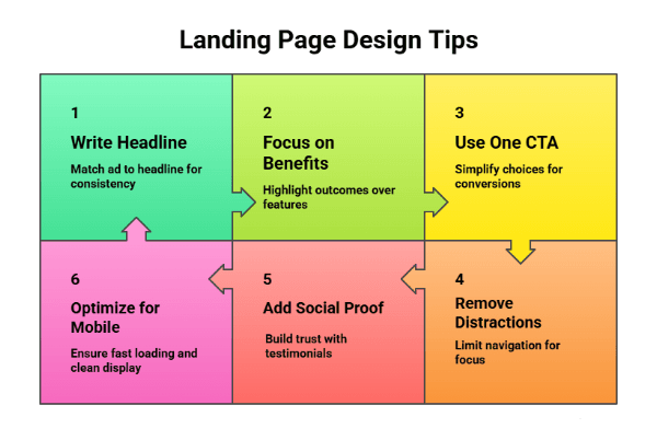 landing page design tips
